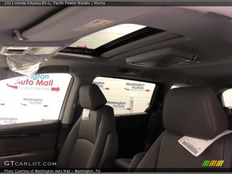 Pacific Pewter Metallic / Mocha 2021 Honda Odyssey EX-L