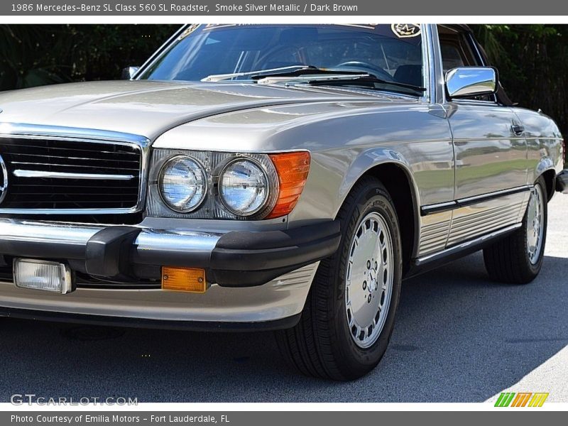  1986 SL Class 560 SL Roadster Smoke Silver Metallic