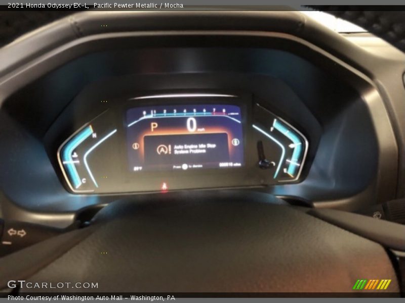 Pacific Pewter Metallic / Mocha 2021 Honda Odyssey EX-L