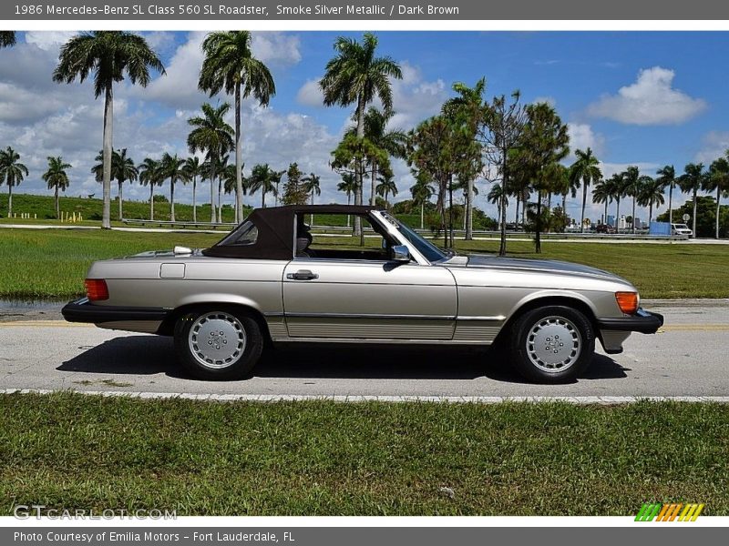  1986 SL Class 560 SL Roadster Smoke Silver Metallic