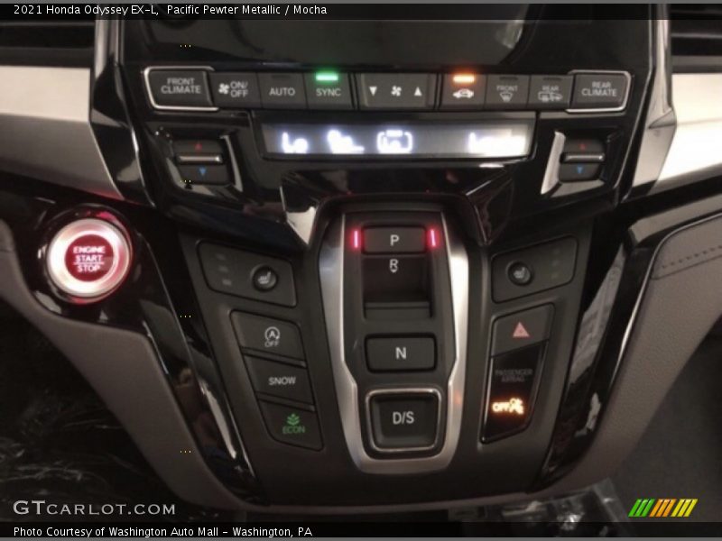 Pacific Pewter Metallic / Mocha 2021 Honda Odyssey EX-L