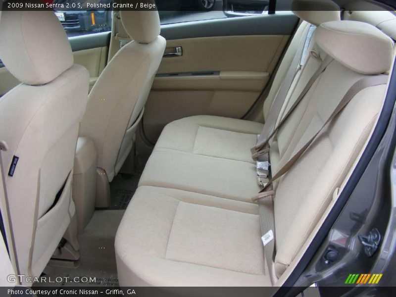 Polished Granite / Beige 2009 Nissan Sentra 2.0 S