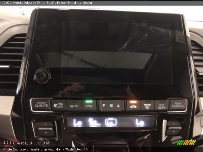 Pacific Pewter Metallic / Mocha 2021 Honda Odyssey EX-L