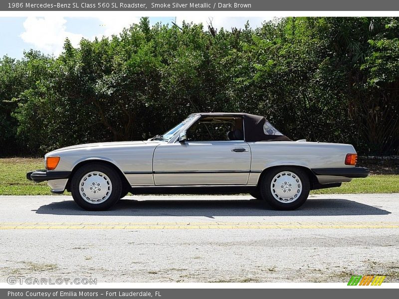  1986 SL Class 560 SL Roadster Smoke Silver Metallic