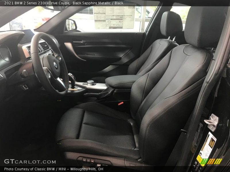  2021 2 Series 230i xDrive Coupe Black Interior