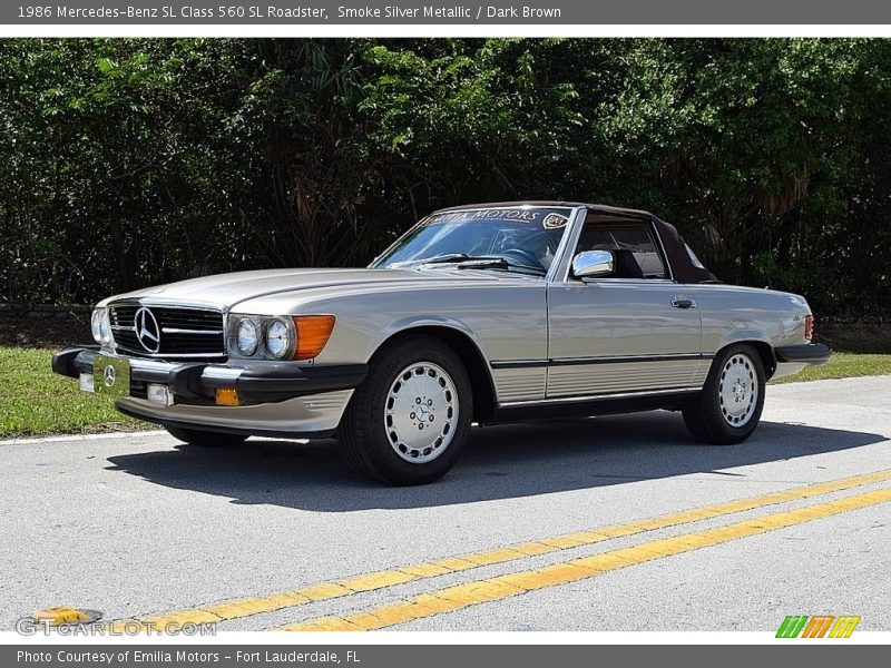  1986 SL Class 560 SL Roadster Smoke Silver Metallic