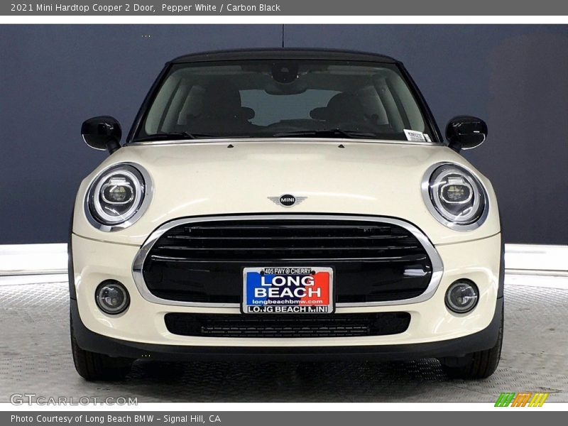 Pepper White / Carbon Black 2021 Mini Hardtop Cooper 2 Door