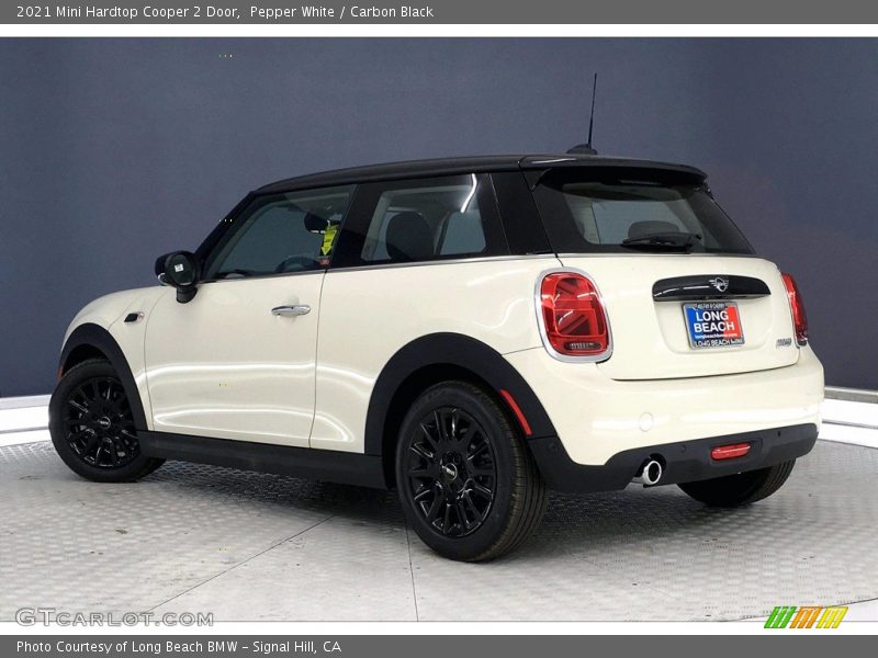Pepper White / Carbon Black 2021 Mini Hardtop Cooper 2 Door