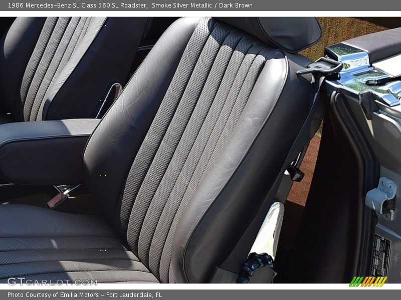 Front Seat of 1986 SL Class 560 SL Roadster