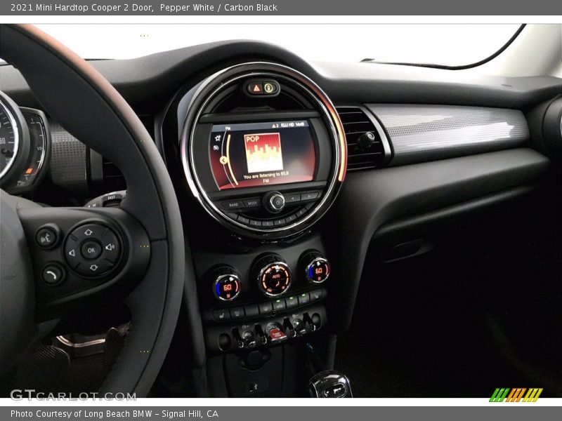 Pepper White / Carbon Black 2021 Mini Hardtop Cooper 2 Door
