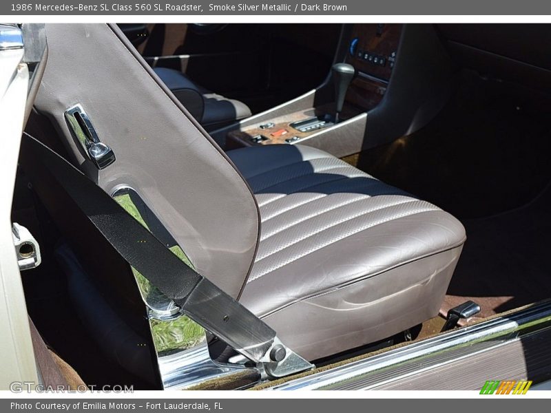 Front Seat of 1986 SL Class 560 SL Roadster