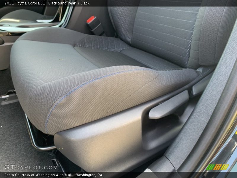 Black Sand Pearl / Black 2021 Toyota Corolla SE