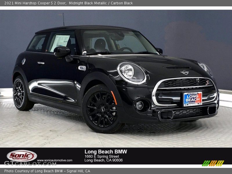 Midnight Black Metallic / Carbon Black 2021 Mini Hardtop Cooper S 2 Door
