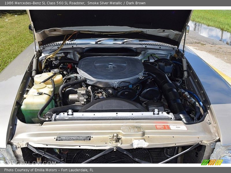  1986 SL Class 560 SL Roadster Engine - 5.6 Liter SOHC 16-Valve V8