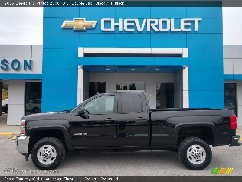Black / Jet Black 2015 Chevrolet Silverado 2500HD LT Double Cab