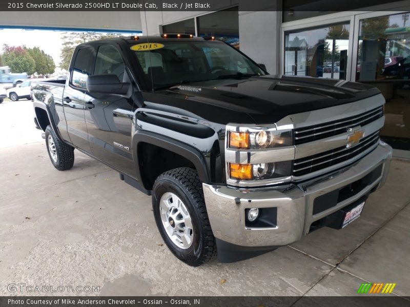 Black / Jet Black 2015 Chevrolet Silverado 2500HD LT Double Cab