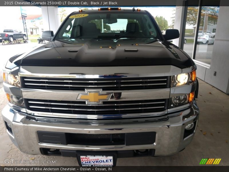 Black / Jet Black 2015 Chevrolet Silverado 2500HD LT Double Cab