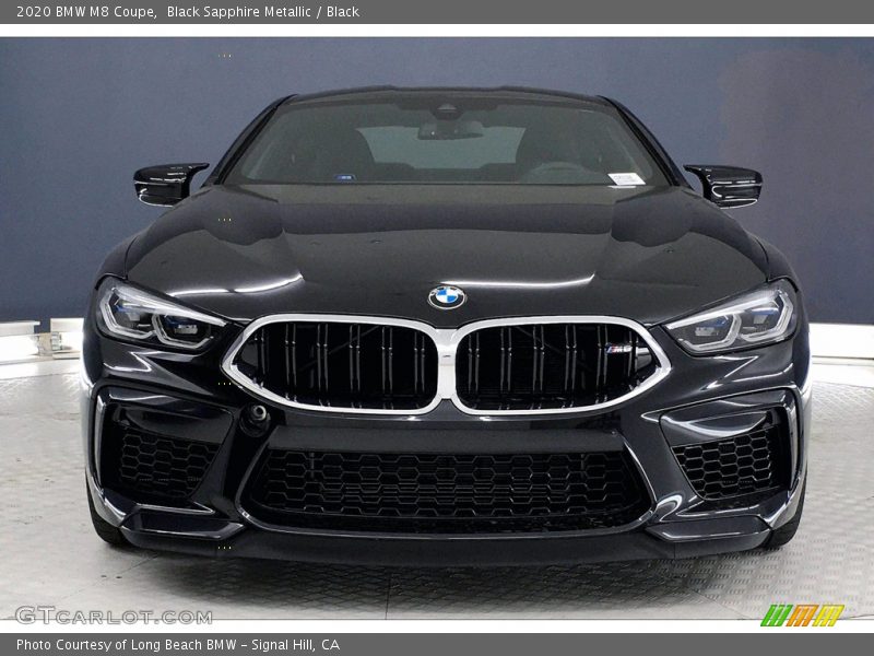 Black Sapphire Metallic / Black 2020 BMW M8 Coupe