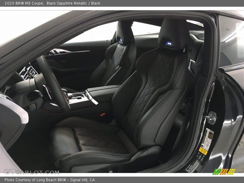 Front Seat of 2020 M8 Coupe