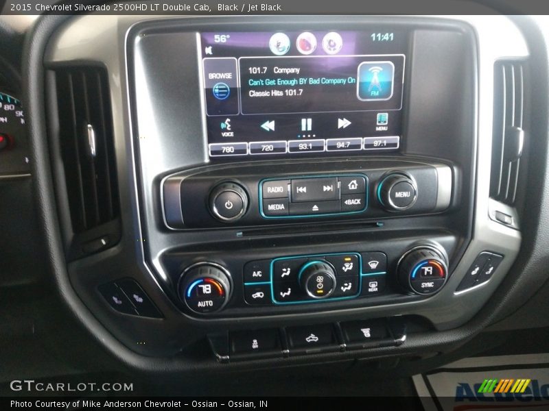 Black / Jet Black 2015 Chevrolet Silverado 2500HD LT Double Cab