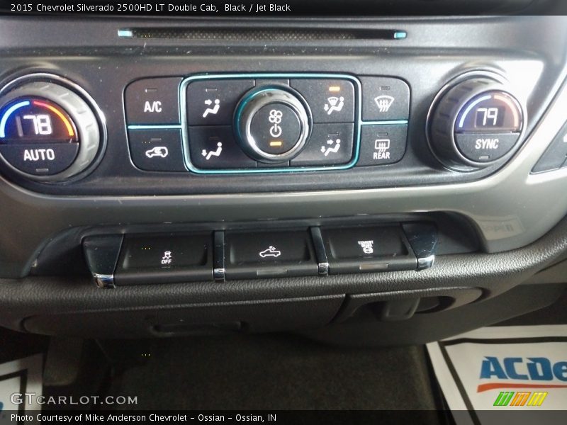 Black / Jet Black 2015 Chevrolet Silverado 2500HD LT Double Cab