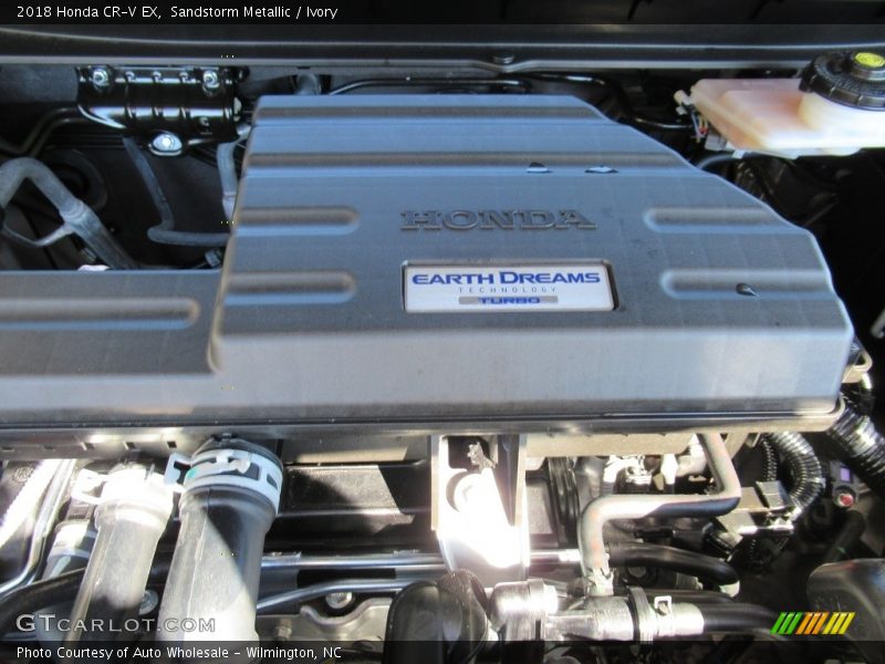 Sandstorm Metallic / Ivory 2018 Honda CR-V EX