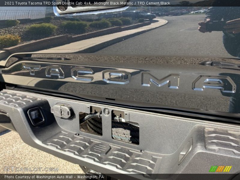 Midnight Black Metallic / TRD Cement/Black 2021 Toyota Tacoma TRD Sport Double Cab 4x4