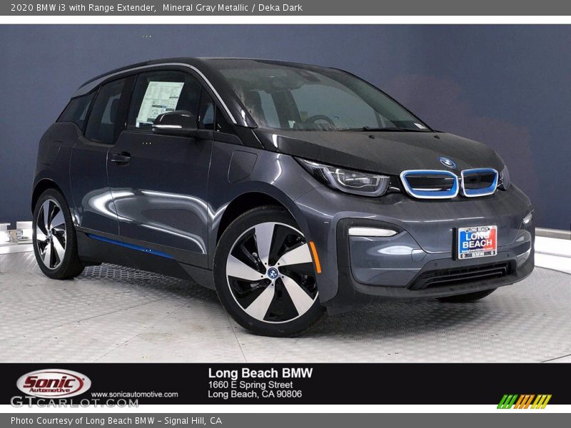 Mineral Gray Metallic / Deka Dark 2020 BMW i3 with Range Extender