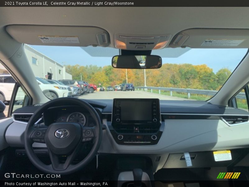 Celestite Gray Metallic / Light Gray/Moonstone 2021 Toyota Corolla LE