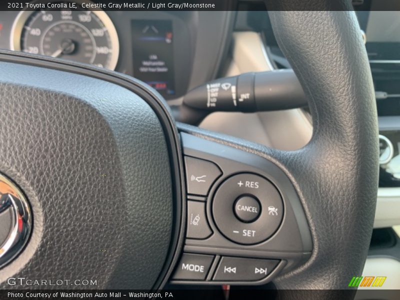Celestite Gray Metallic / Light Gray/Moonstone 2021 Toyota Corolla LE