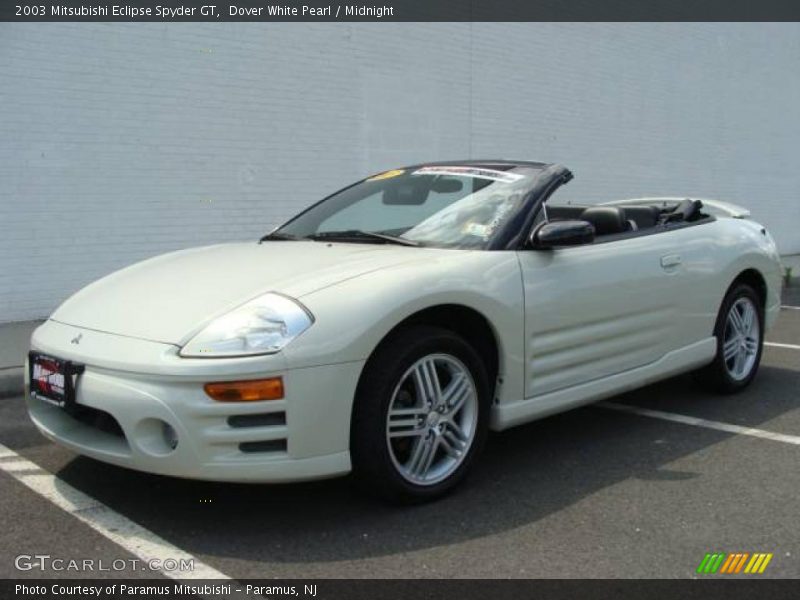 Dover White Pearl / Midnight 2003 Mitsubishi Eclipse Spyder GT