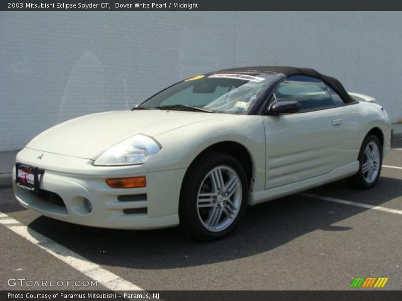 Dover White Pearl / Midnight 2003 Mitsubishi Eclipse Spyder GT