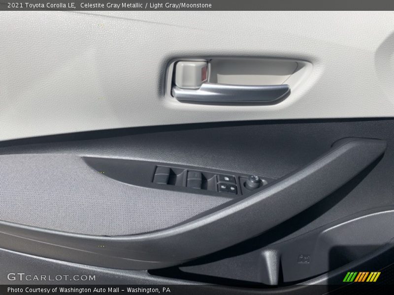 Celestite Gray Metallic / Light Gray/Moonstone 2021 Toyota Corolla LE