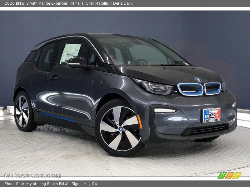 Mineral Gray Metallic / Deka Dark 2020 BMW i3 with Range Extender