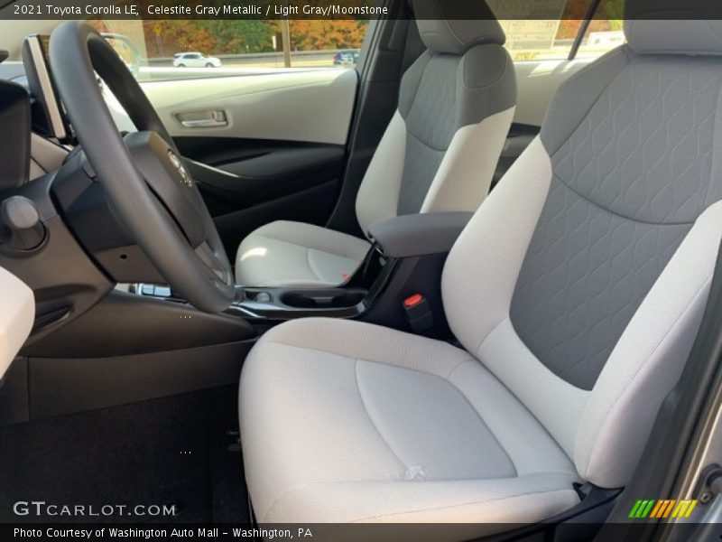 Celestite Gray Metallic / Light Gray/Moonstone 2021 Toyota Corolla LE