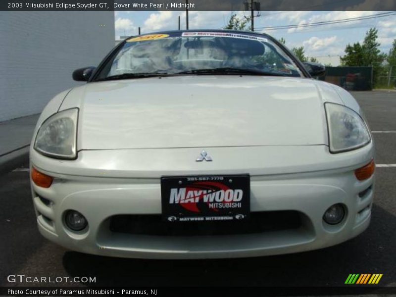 Dover White Pearl / Midnight 2003 Mitsubishi Eclipse Spyder GT