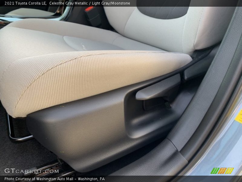 Celestite Gray Metallic / Light Gray/Moonstone 2021 Toyota Corolla LE