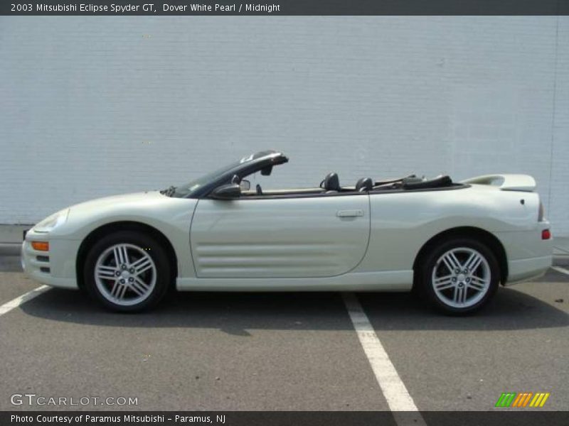 Dover White Pearl / Midnight 2003 Mitsubishi Eclipse Spyder GT