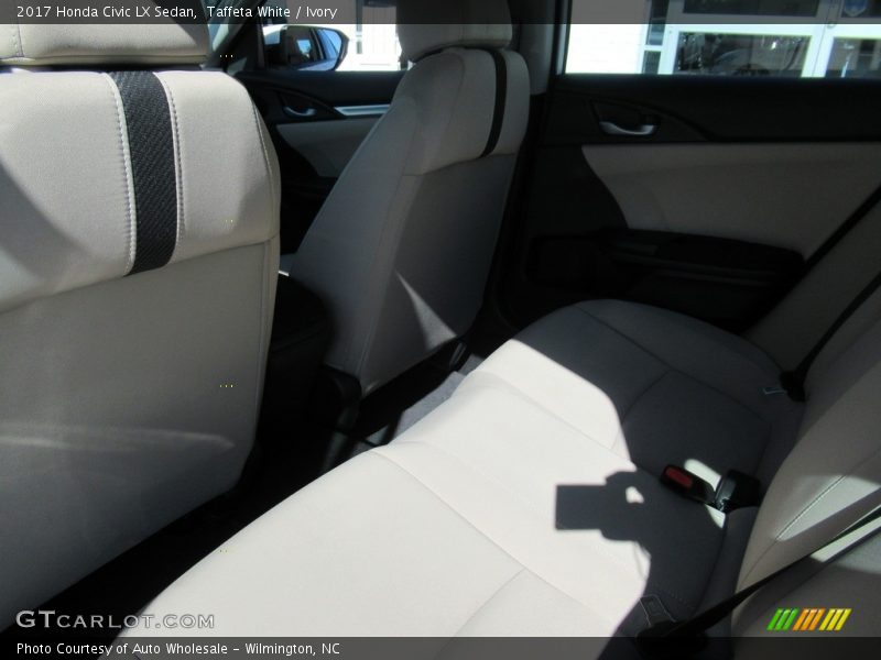 Taffeta White / Ivory 2017 Honda Civic LX Sedan