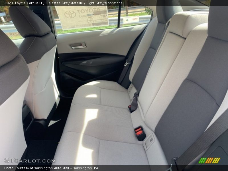 Celestite Gray Metallic / Light Gray/Moonstone 2021 Toyota Corolla LE