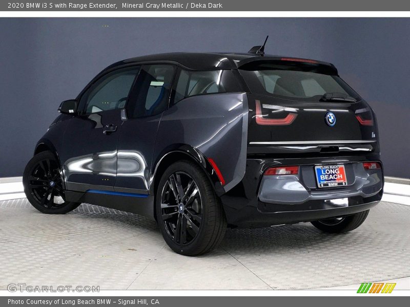 Mineral Gray Metallic / Deka Dark 2020 BMW i3 S with Range Extender