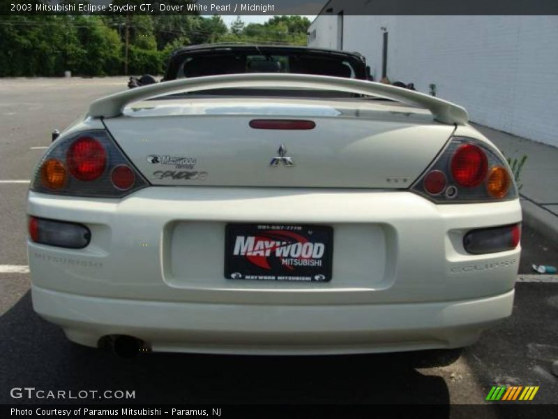 Dover White Pearl / Midnight 2003 Mitsubishi Eclipse Spyder GT