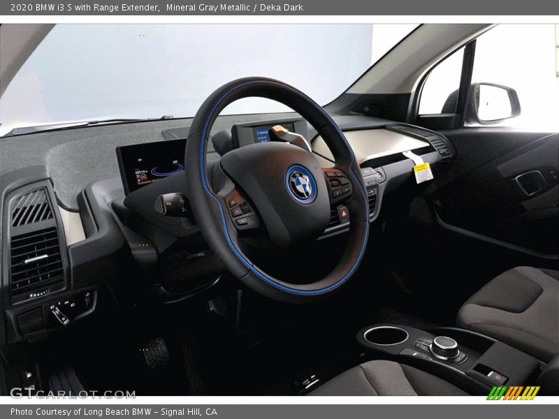 Mineral Gray Metallic / Deka Dark 2020 BMW i3 S with Range Extender