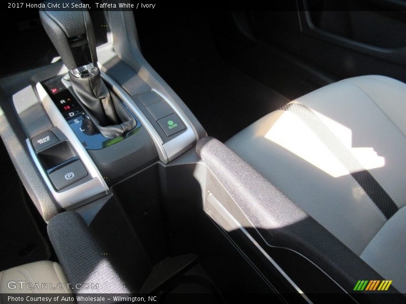 Taffeta White / Ivory 2017 Honda Civic LX Sedan