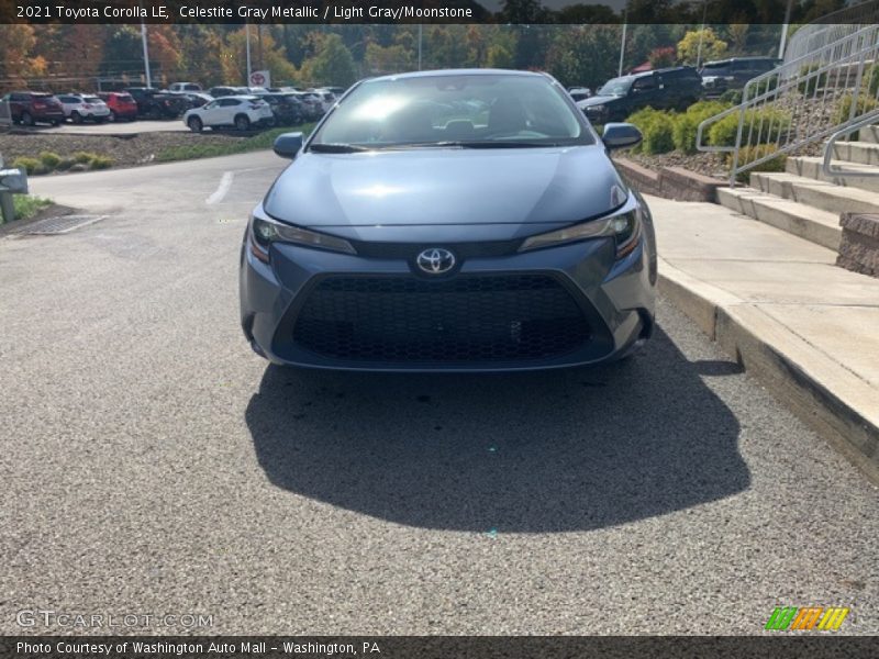 Celestite Gray Metallic / Light Gray/Moonstone 2021 Toyota Corolla LE