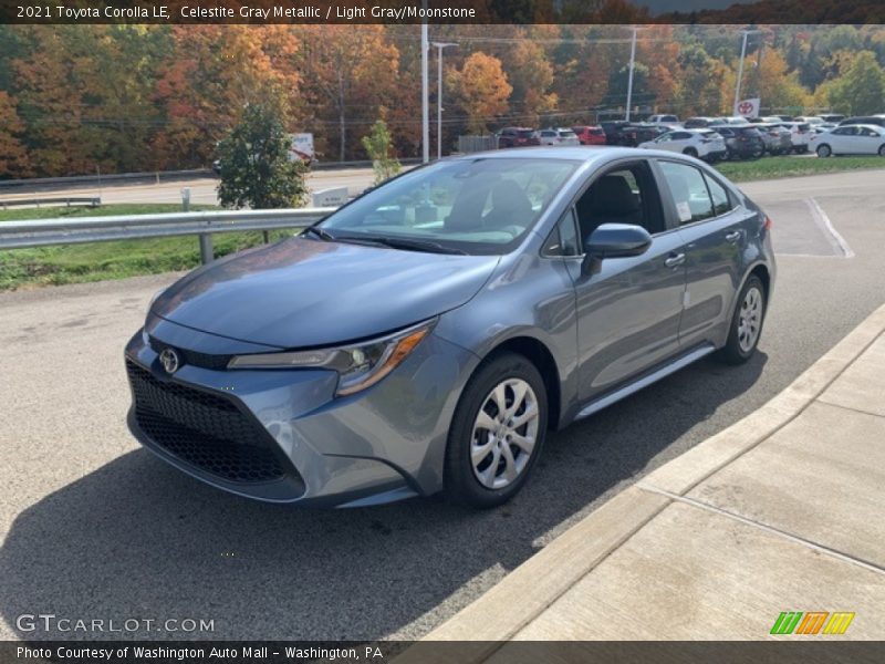 Celestite Gray Metallic / Light Gray/Moonstone 2021 Toyota Corolla LE