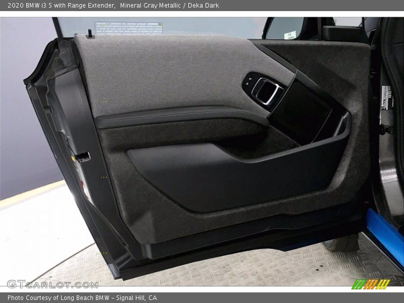 Mineral Gray Metallic / Deka Dark 2020 BMW i3 S with Range Extender