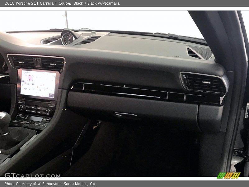 Black / Black w/Alcantara 2018 Porsche 911 Carrera T Coupe
