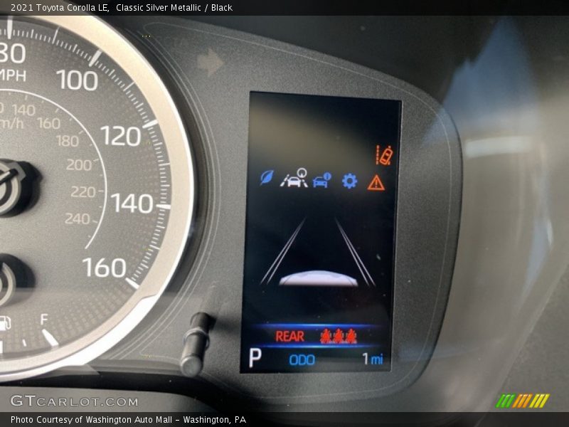 Classic Silver Metallic / Black 2021 Toyota Corolla LE