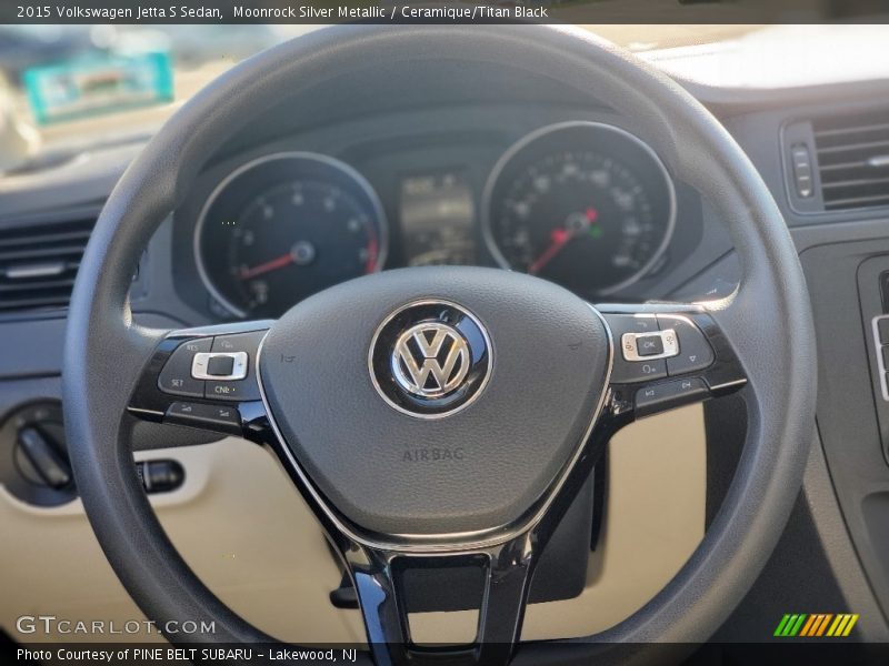  2015 Jetta S Sedan Steering Wheel